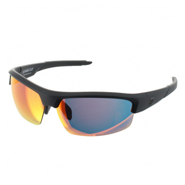MV463 2.0 MATTE BLACK-VIOLET W/RED MIRROR