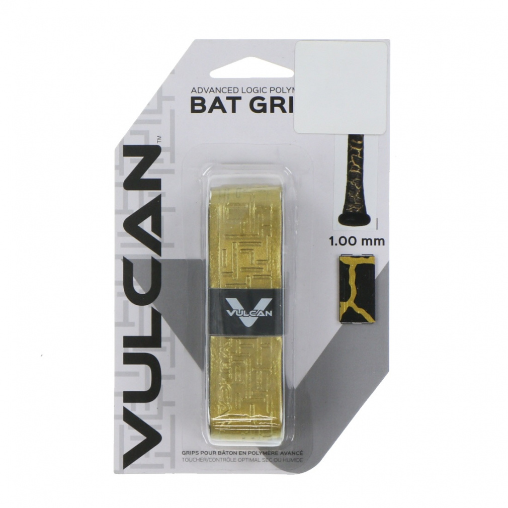 ハイゴールド バルカン ブレーキングGD バットグリップ 1.0mm MC7804GD 野球 バットグリップテープ 小物 Hi-GOLD