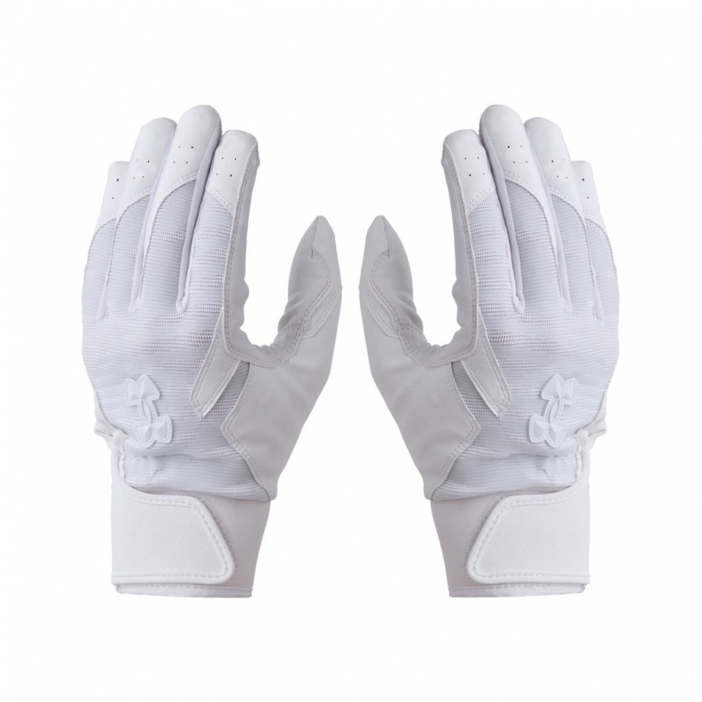 アンダーアーマー 野球 バッティング用手袋 UAクリーンアップ プロ バッティンググローブ ノンカラー 6001313 UNDER ARMOUR