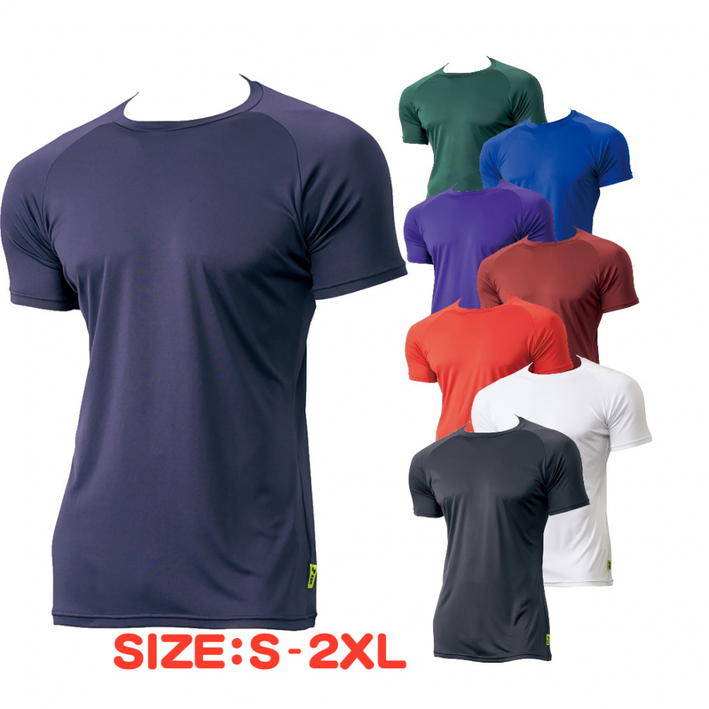 ローネック 半袖 アンダーシャツ