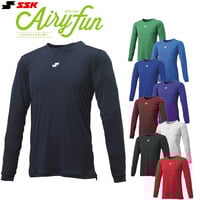 エアリーファン ローネック長袖アンダーシャツ