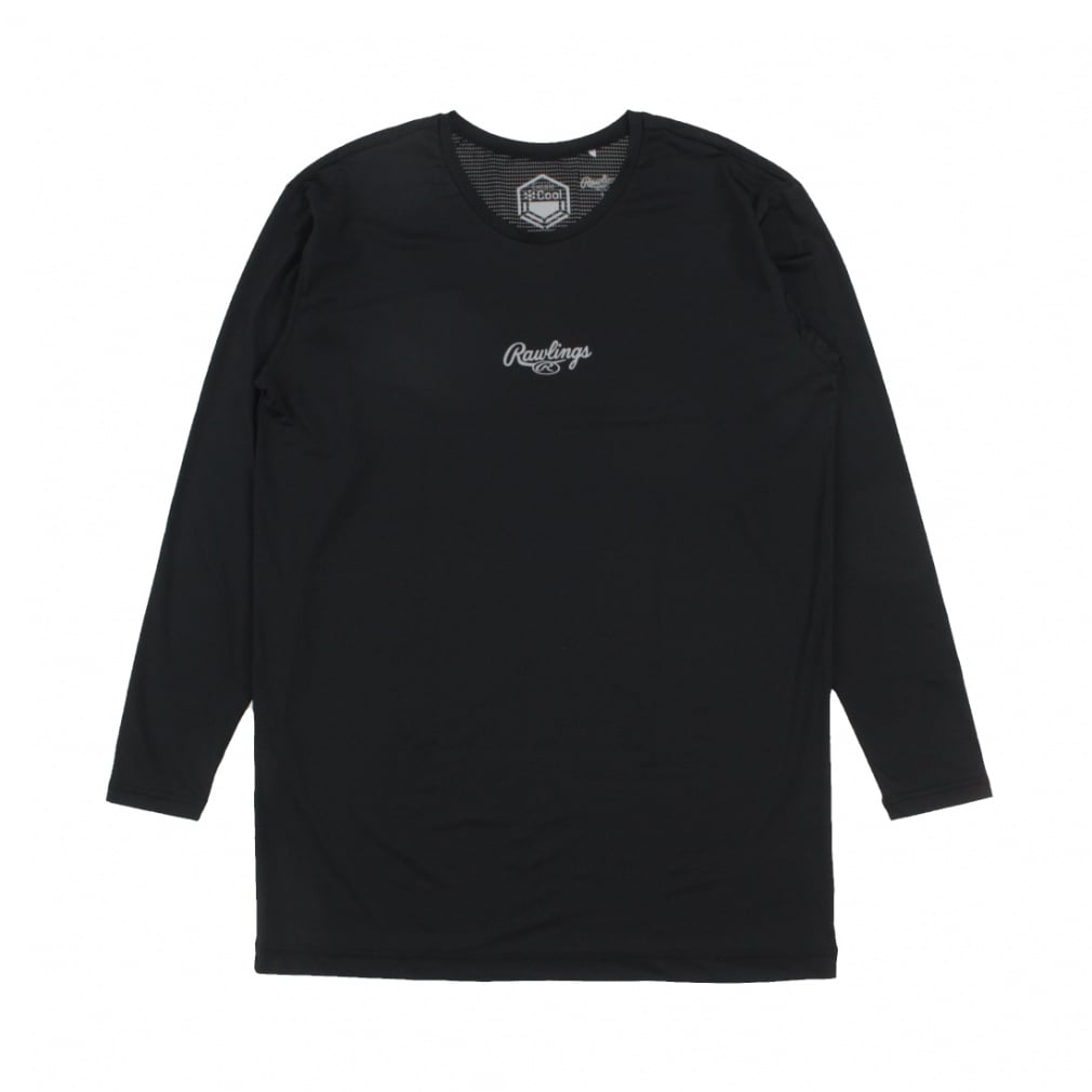 アルペン・スポーツデポ限定 長袖アンダーシャツ(ブラック-S)