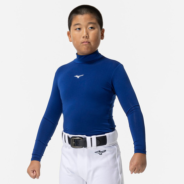 ミズノ ジュニア(キッズ・子供) 野球 長袖アンダーシャツ ジュニア・バイオギア(ハイネック・長袖) 12JABC50 MIZUNO
