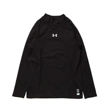 UAコールドギア フィッティド ロングスリーブ モックネック シャツ