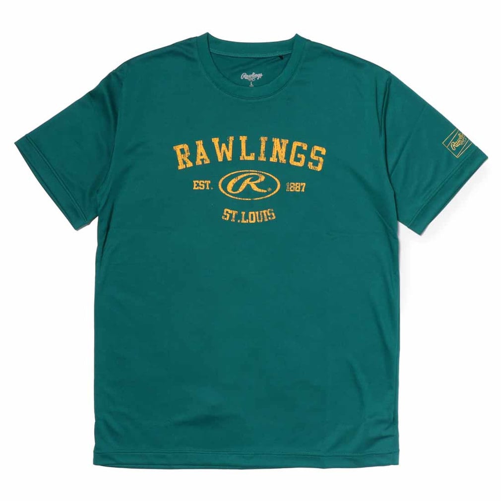 スポーツデポ・アルペン限定 ロゴプリントTシャツ(グリーン-M)