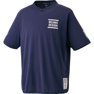 ZETT by BEAMS DESIGN ヘンリーネックレイヤーシャツ