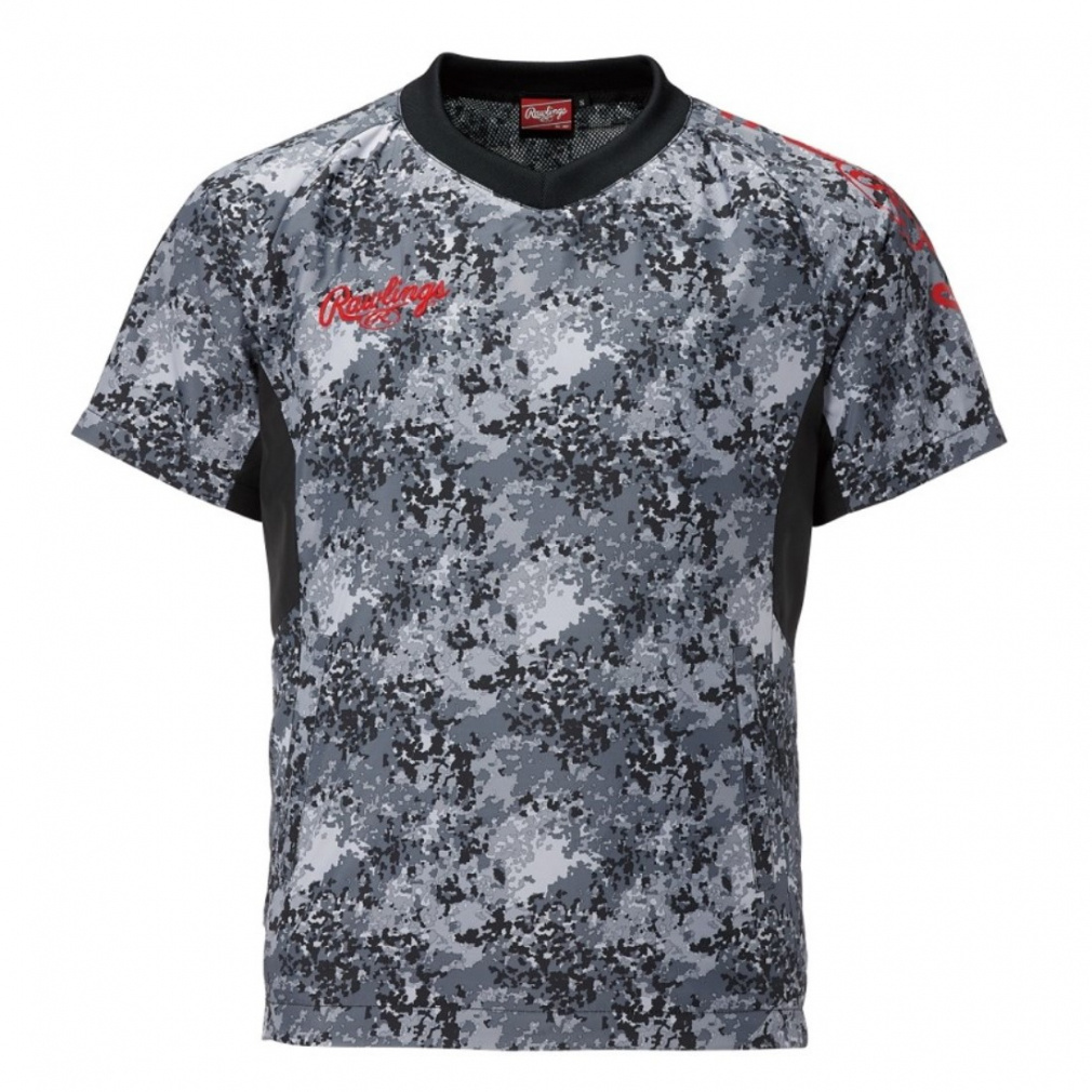 ローリングス メンズ 野球 半袖ウインドブレーカー コンバット05 S/Sウインドシャツ 裏メッシュ AOS11F07 Rawlings