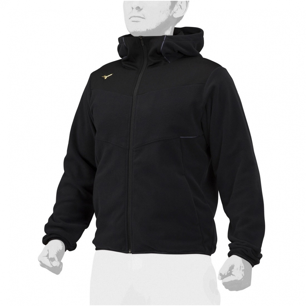 ミズノプロ フリースフーディ(厚手)12JE2K2762 レッドOサイズ imgrc0092282528.jpg