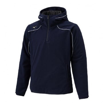 グローバルエリート フリースフーディ(ハーフZIP)