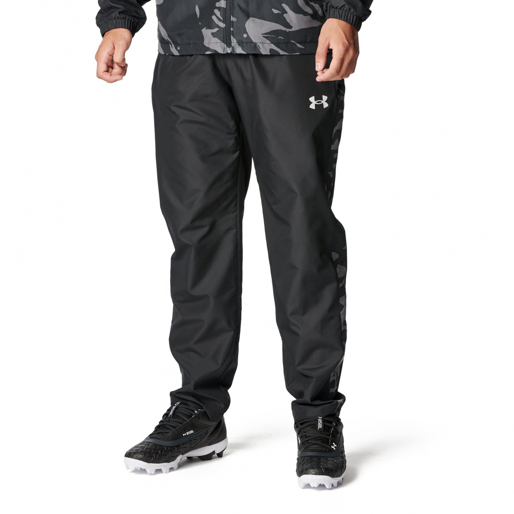 アンダーアーマー メンズ 野球 ウインドパンツ UAトリコット ウーブン