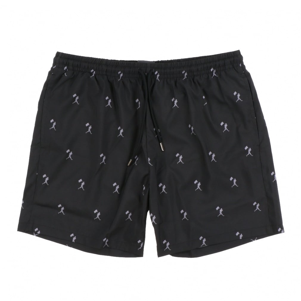 ベースボールイズム FLAG MAN SWIM TRUNKS(ブラック-M)