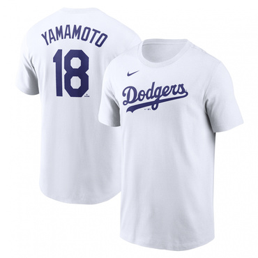 MLB 山本由伸 ネームアンドナンバー TEE