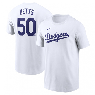 MLB ムーキーベッツ ネームアンドナンバー TEE