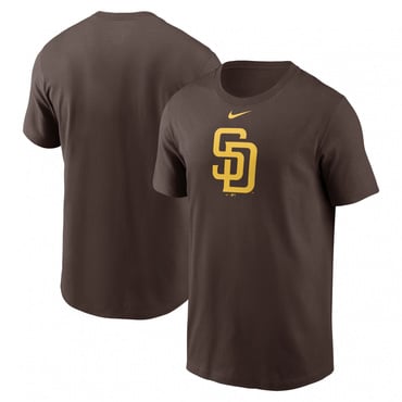 MLB サンディエゴパドレス Mens Fuse Large Logo Cotton Tee