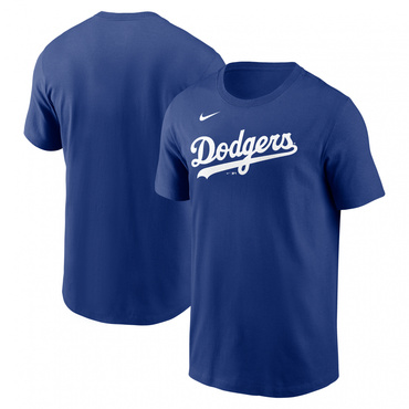 MLB ロサンゼルスドジャース Mens Nike Fuse Wordmark Cotton Tee