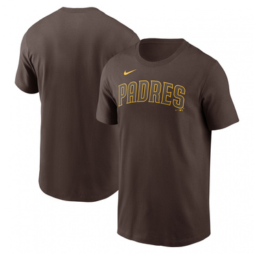 MLB サンディエゴパドレス Mens Nike Fuse Wordmark Cotton Tee