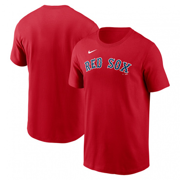 MLB ボストンレッドソックス Mens Nike Fuse Wordmark Cotton Tee