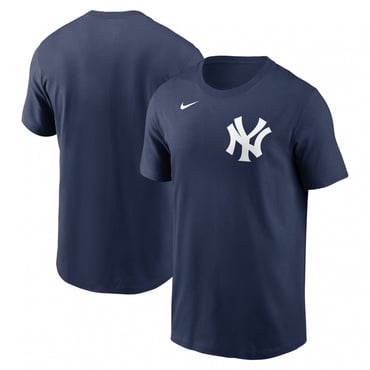 MLB ニューヨークヤンキース Mens Nike Fuse Wordmark Cotton Tee