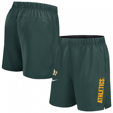 MLB アスレチックス Mens Nike Woven Victory Short