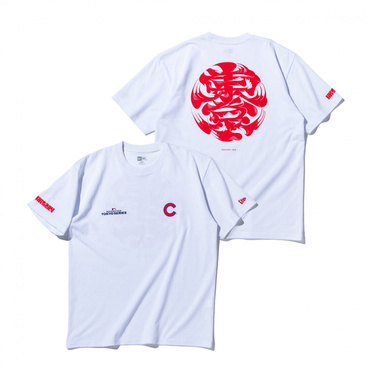 半袖 コットン Tシャツ MLB TOKYO SERIES 2025 シカゴ・カブス 東京 ホワイト レギュラーフィット