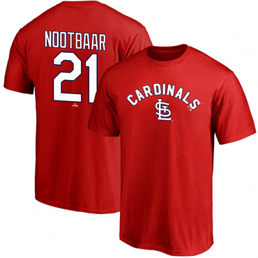 カージナルス ネーム&ナンバーTシャツ ヌートバー レッド