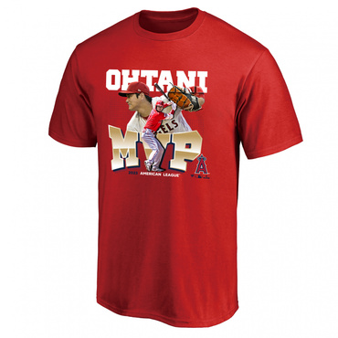 エンゼルス大谷翔平選手 ア・リーグ MVP 記念 2023 フォト Tシャツ