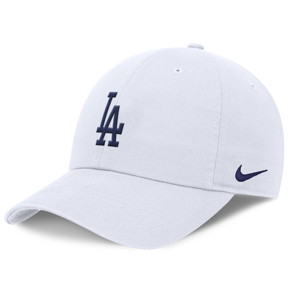�i�C�L �����Y �싅 �L���b�v UNSTRUCTURED ORGANIC COTTON CAP ���T���[���X �h�W���[�X MLB NB01-1-10A : �z���C�g NIKE