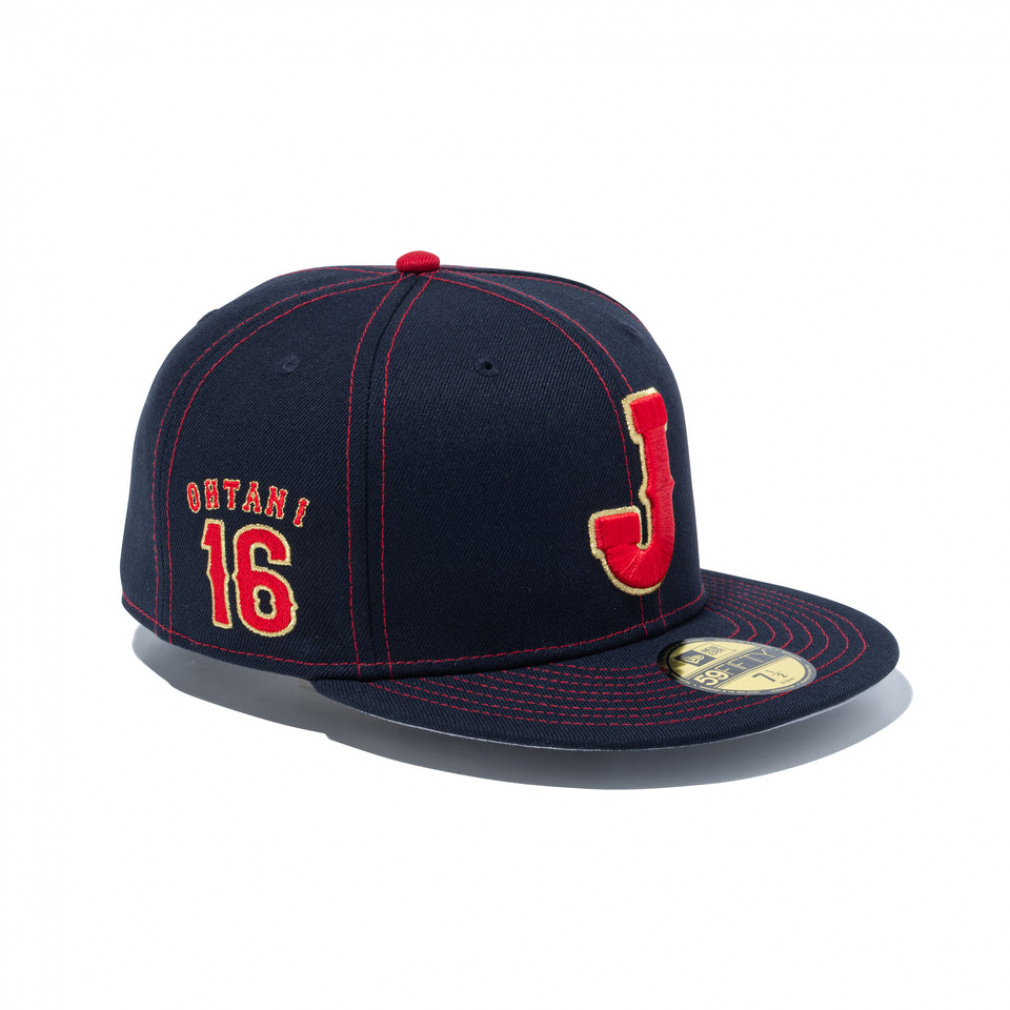 �j���[�G�� �싅 WBC �L���b�v 59FIFTY 2026 WorldBaseballClassic SamuraiJapanPlayers OHTANI 16 15129659 NEW ERA