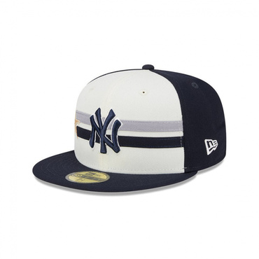 59FIFTY オンフィールド 2024 MLB All-Star Game workout ニューヨーク・ヤンキース クロームホワイト / ネイビー