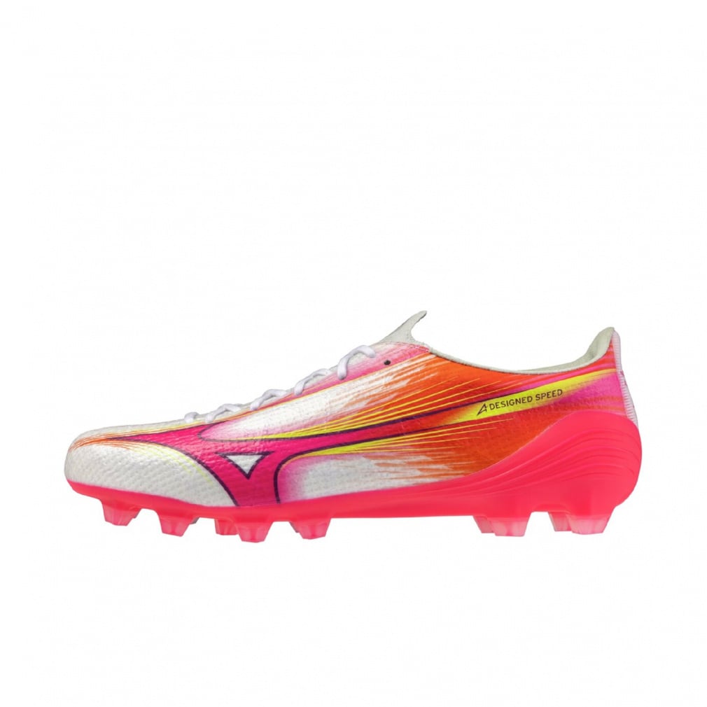 �~�Y�m MIZUNO ALPHA3 PRO �~�Y�m�A���t�@3 �v�� P1GA266464 �T�b�J�[ �X�p�C�N�V���[�Y 2E : �z���C�g×�t���b�V���s���N MIZUNO