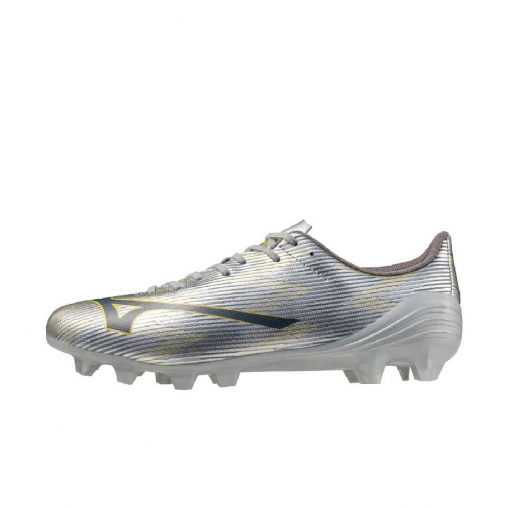 ミズノ MIZUNO α II SELECT ミズノ アルファ 2 セレクト P1GA256504 サッカー スパイクシューズ 2E : シルバー MIZUNO