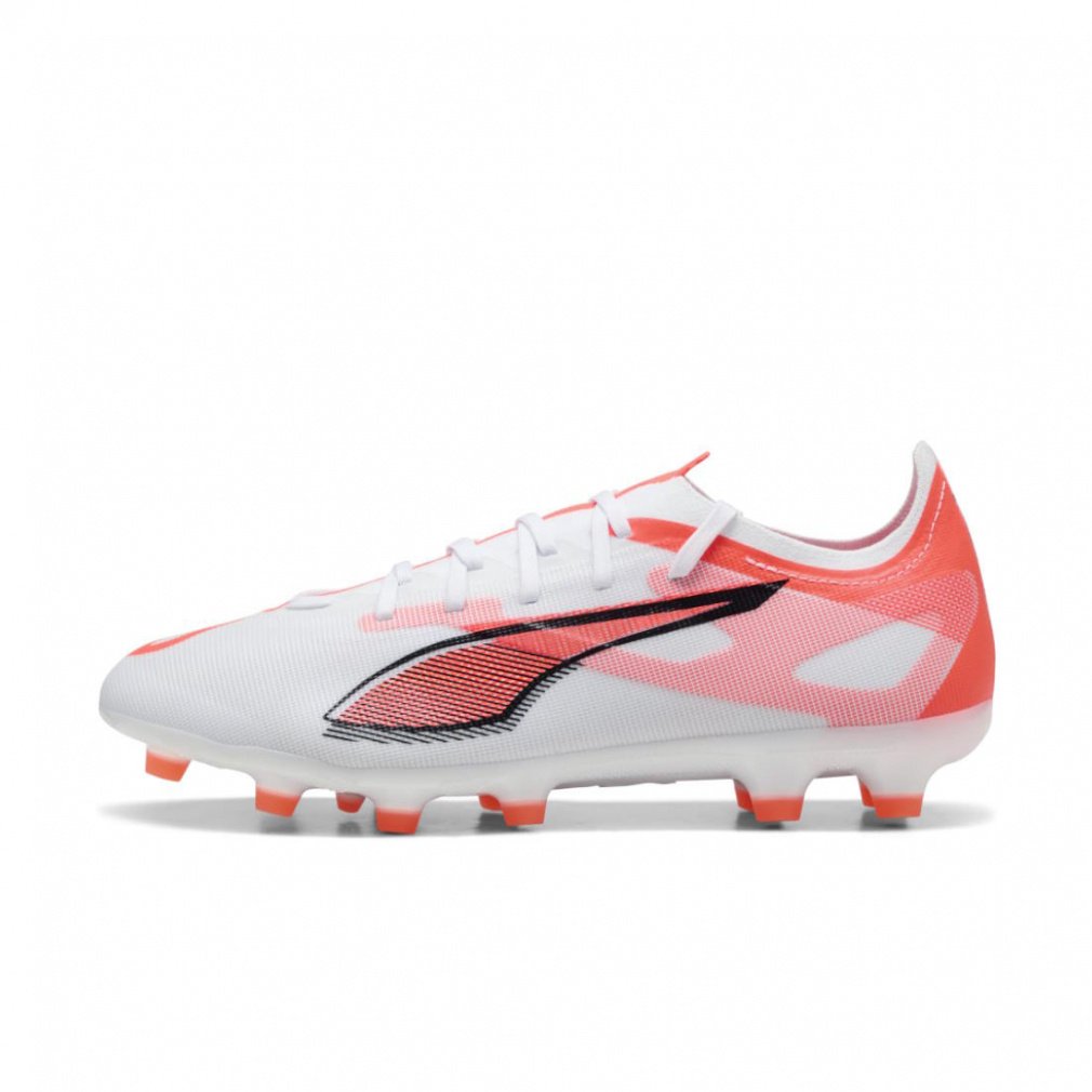 プーマ ウルトラ 5 マッチ HG/AG 108345 サッカー スパイクシューズ 土 人工芝 : ホワイト×ブラック PUMA