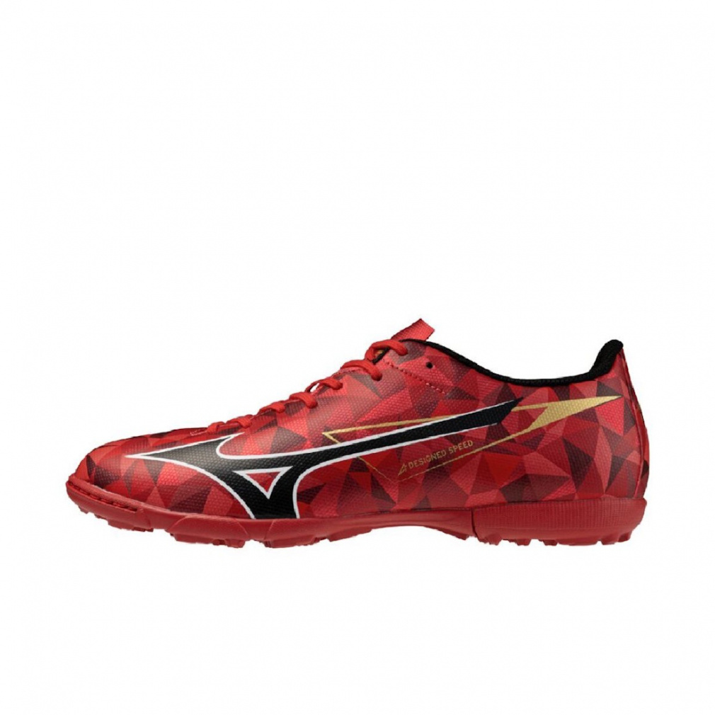 ミズノ MIZUNO α II SELECT ミズノアルファ 2 セレクト AS P1GD256560 サッカー トレーニングシューズ 3E : レッド×ブラック MIZUNO