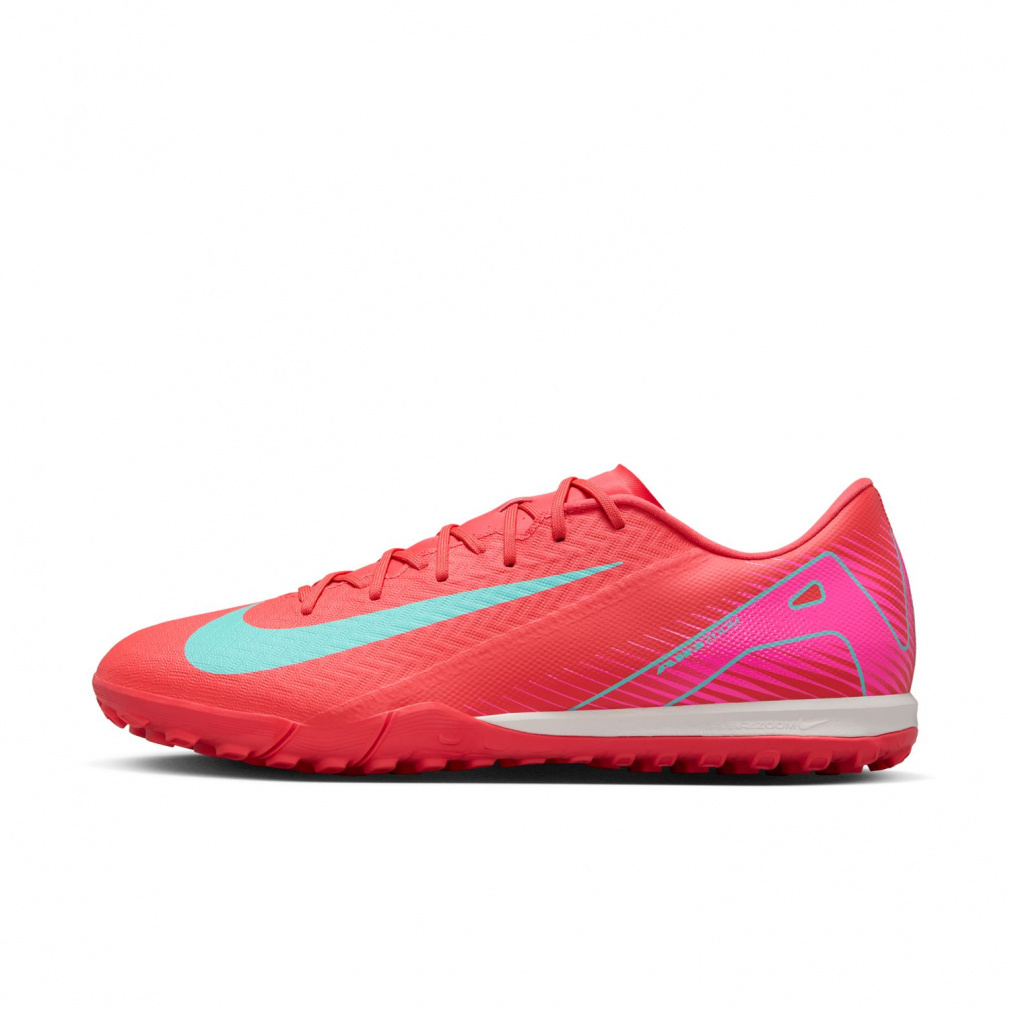 ナイキ ズームマーキュリアル ヴェイパー 16 アカデミー TF FQ8449-800 サッカー トレーニングシューズ : ピンク×ブルー NIKE