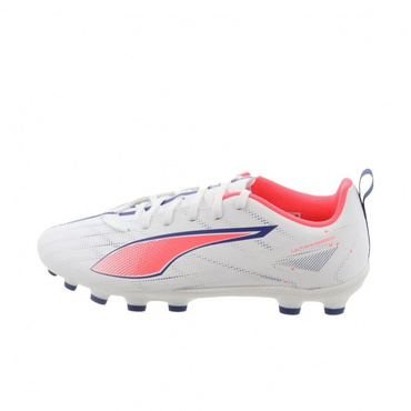 ウルトラ 5 プレイ HG/AG + MID JR(ホワイト×ピンク-23.5cm)