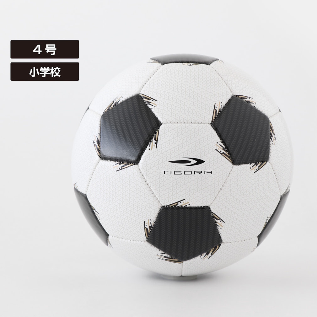 ティゴラ サッカーボール 4号球 ベーシックデザイン TR-8FG1006WHベ4
