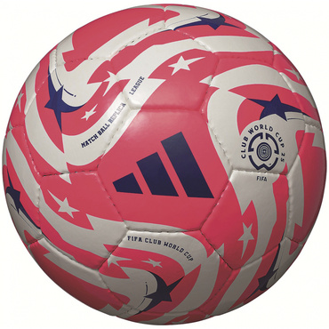 ムンディアル・デ・クルーベスFIFA 25 リーグ5号球 赤色