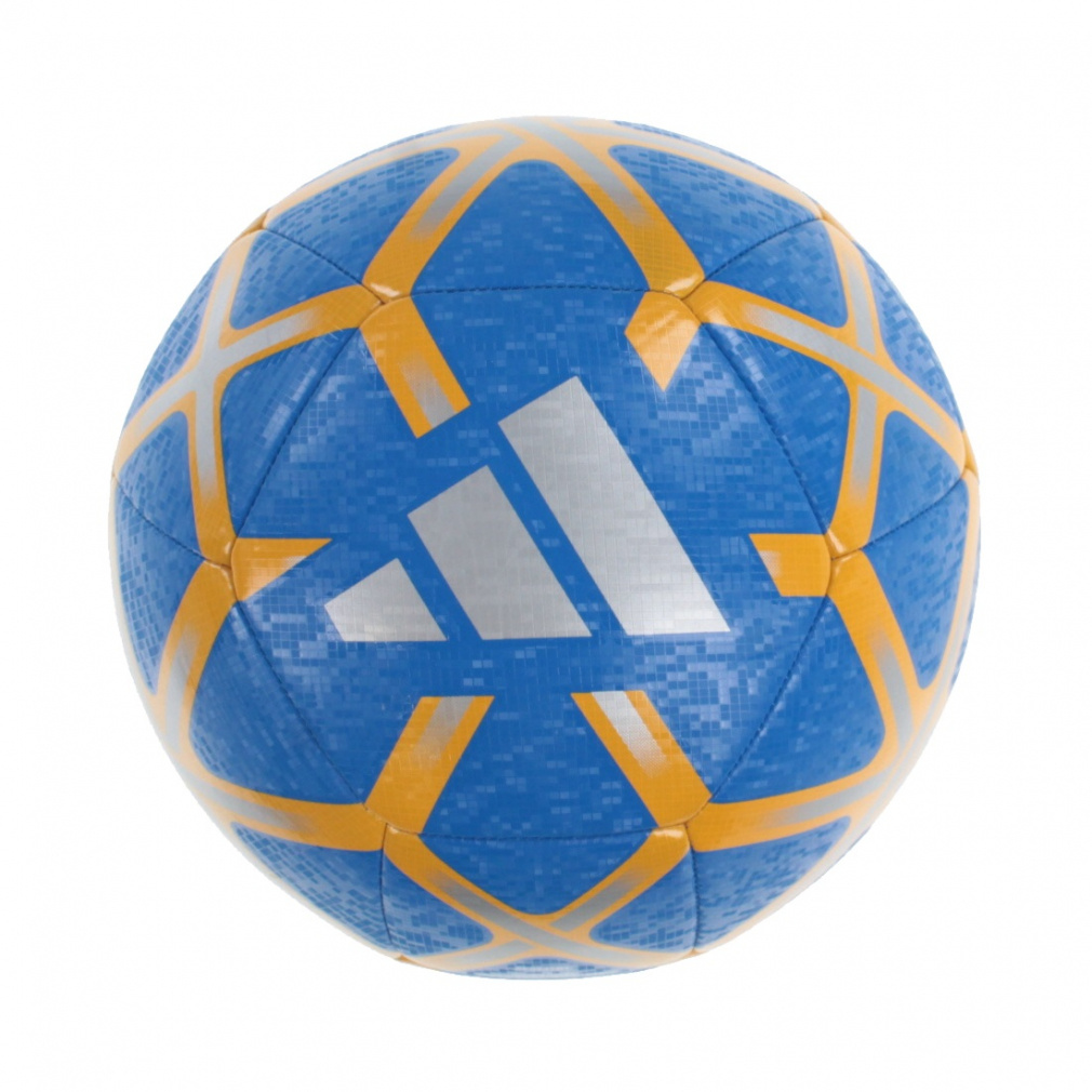 アディダス スターランサー クラブ5号球 青色×黄色 AF5937BY サッカー