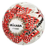 アカエム　公認球　4ダース ミカサ サッカー 検定球 FT450D-RBS メンズ レディス サッカー 4号球