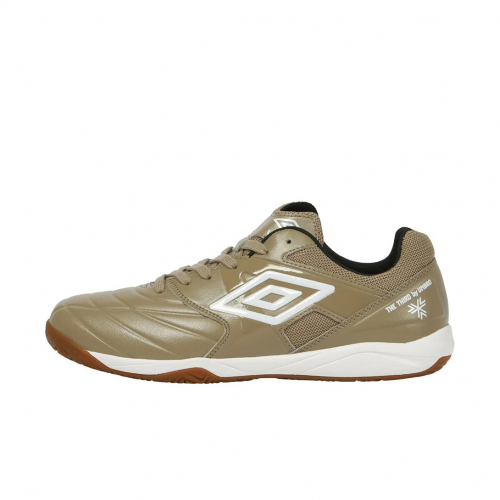 アンブロ アクセレイターサラ WIDE IN UF4FCSF2M フットサル シューズ : ライトベージュ UMBRO