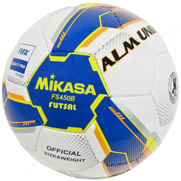 ALMUNDO 手縫い 青黄 4号球 フットサル
