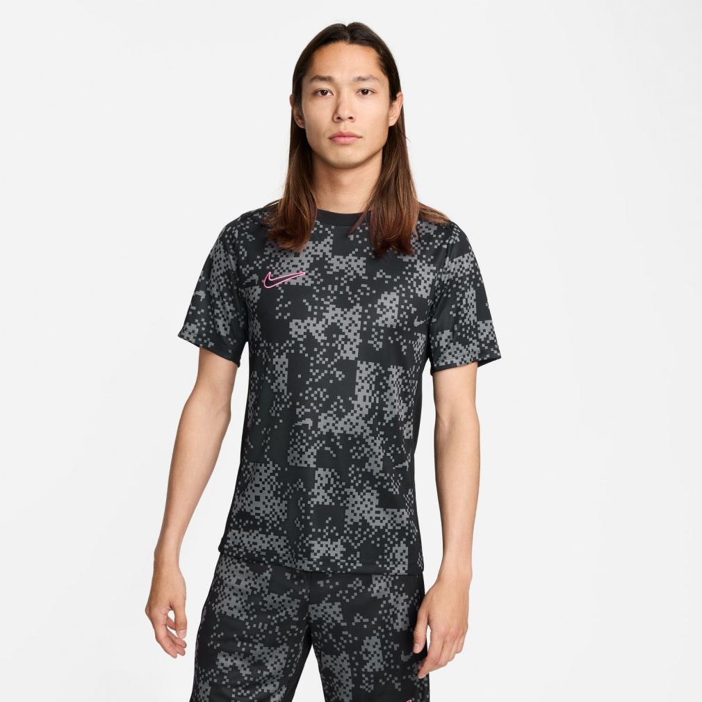 ナイキ メンズ サッカー/フットサル 半袖シャツ アカデミー プロ Dri-FIT DF ACDPR S/S トップ GX FN2412-069 : ダークグレー×ブラック NIKE