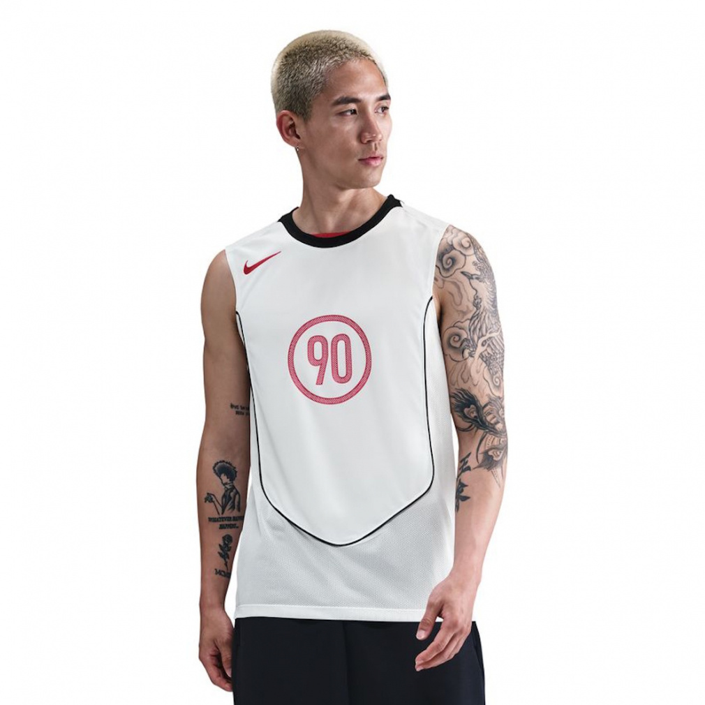 ナイキ メンズ サッカー/フットサル ノースリーブシャツ タンクトップ トータル 90 Dri-FIT スリーブレス サッカートップ HV1181-133 : オフホワイト NIKE