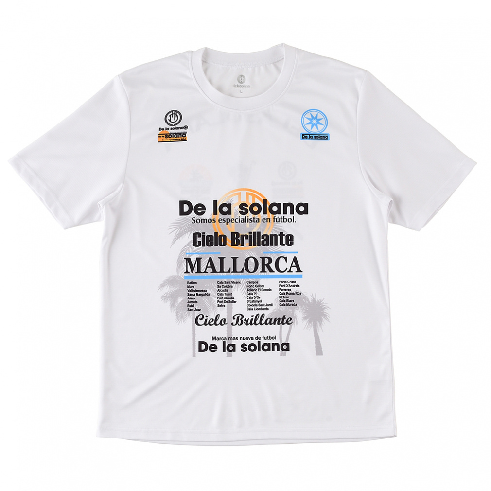 f\[i Y TbJ[/tbgT Vc DELA LS Poly Tee DS24S10 De La Solana