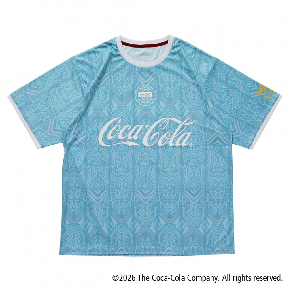 コカ・コーラ サッカー/フットサル 半袖シャツ プラクティスシャツ CC