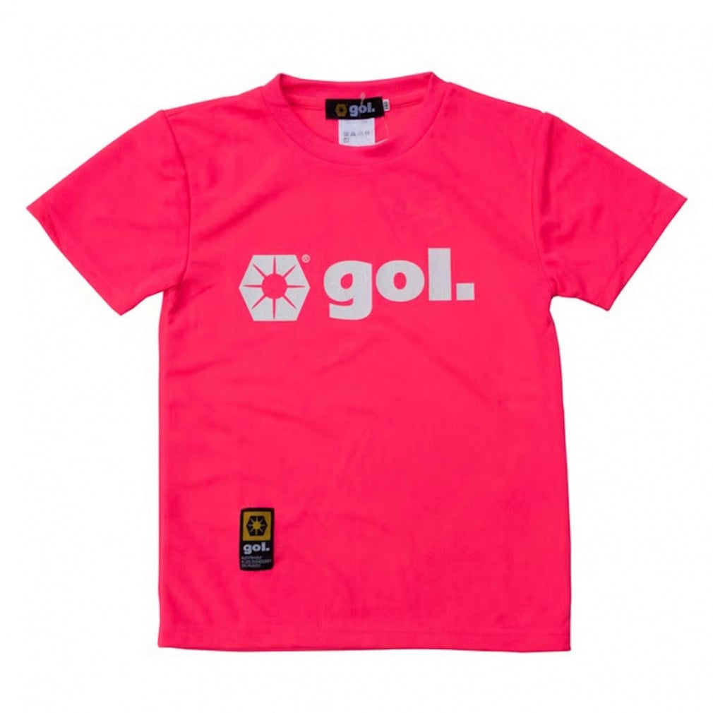 ドライシャツ(フラッシュピンク-S)