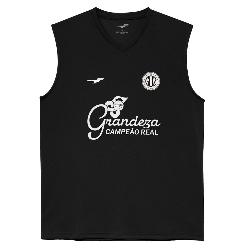 スポーツデポ・アルペン限定 GDZノースリーブシャツ サッカーフットサルウェア(ブラック-S)