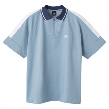 【AWAY DAYS】フィールテック衿付きワイドプラクティスシャツ