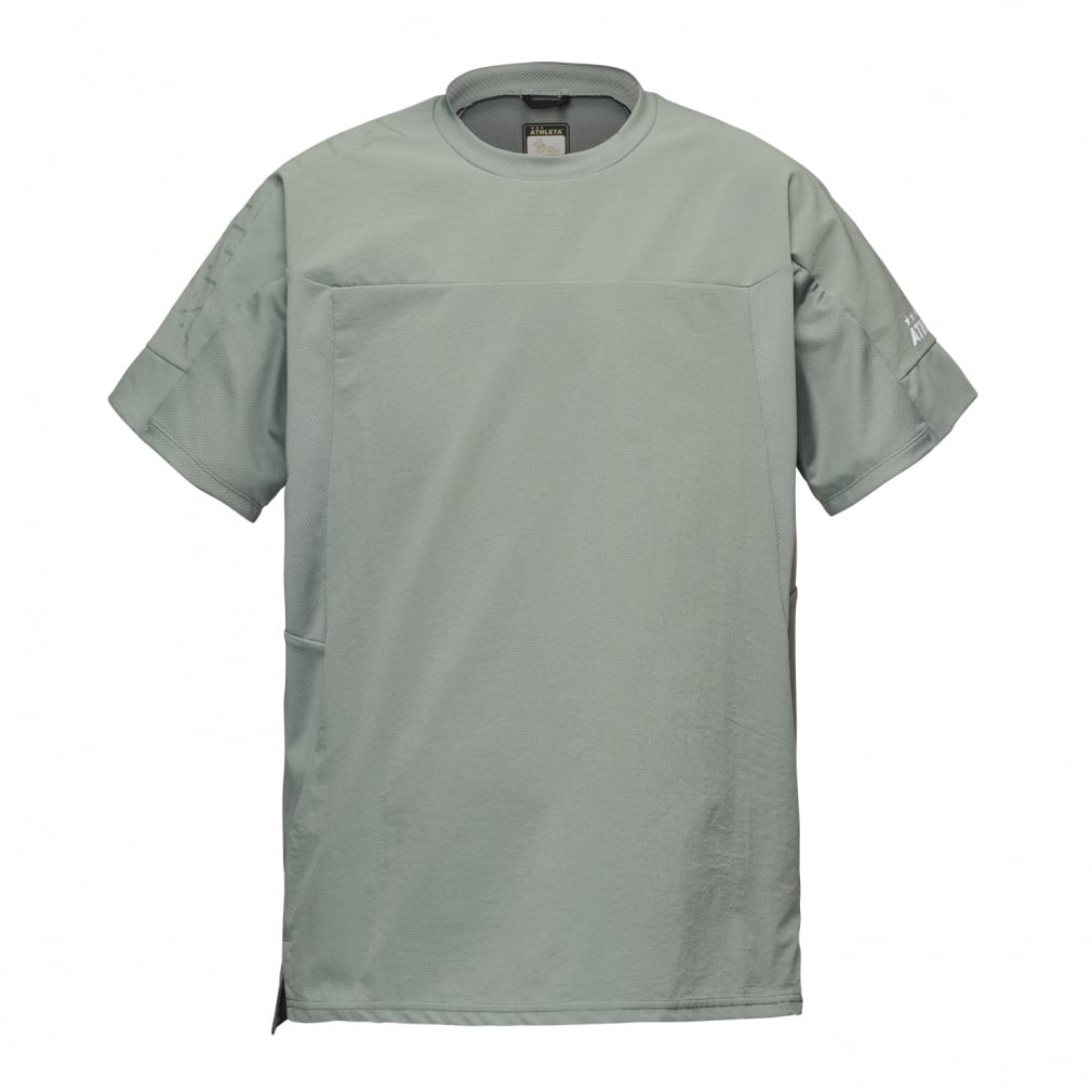 COOL DOTS ライトプラシャツ(グレー-M)