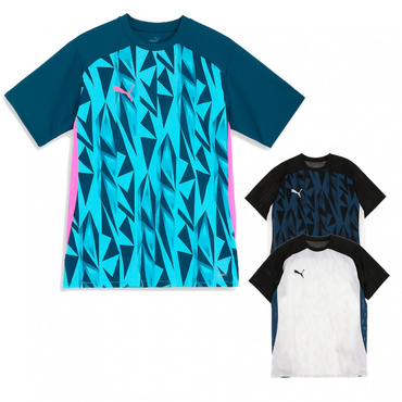 INDIVIDUAL プーマフットボール プロ 半袖 AOP Tシャツ